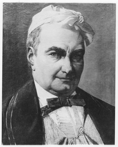 Portrait of Charles Augustin Sainte-Beuve by Barthelemy Eugene Demarquay